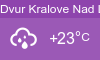 Počasí Dvůr Králové nad Labem