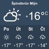 Počasí Špindlerův Mlýn