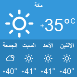 حالة الطقس في مكة