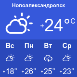 Погода в новоалександровске ставропольского края на неделю
